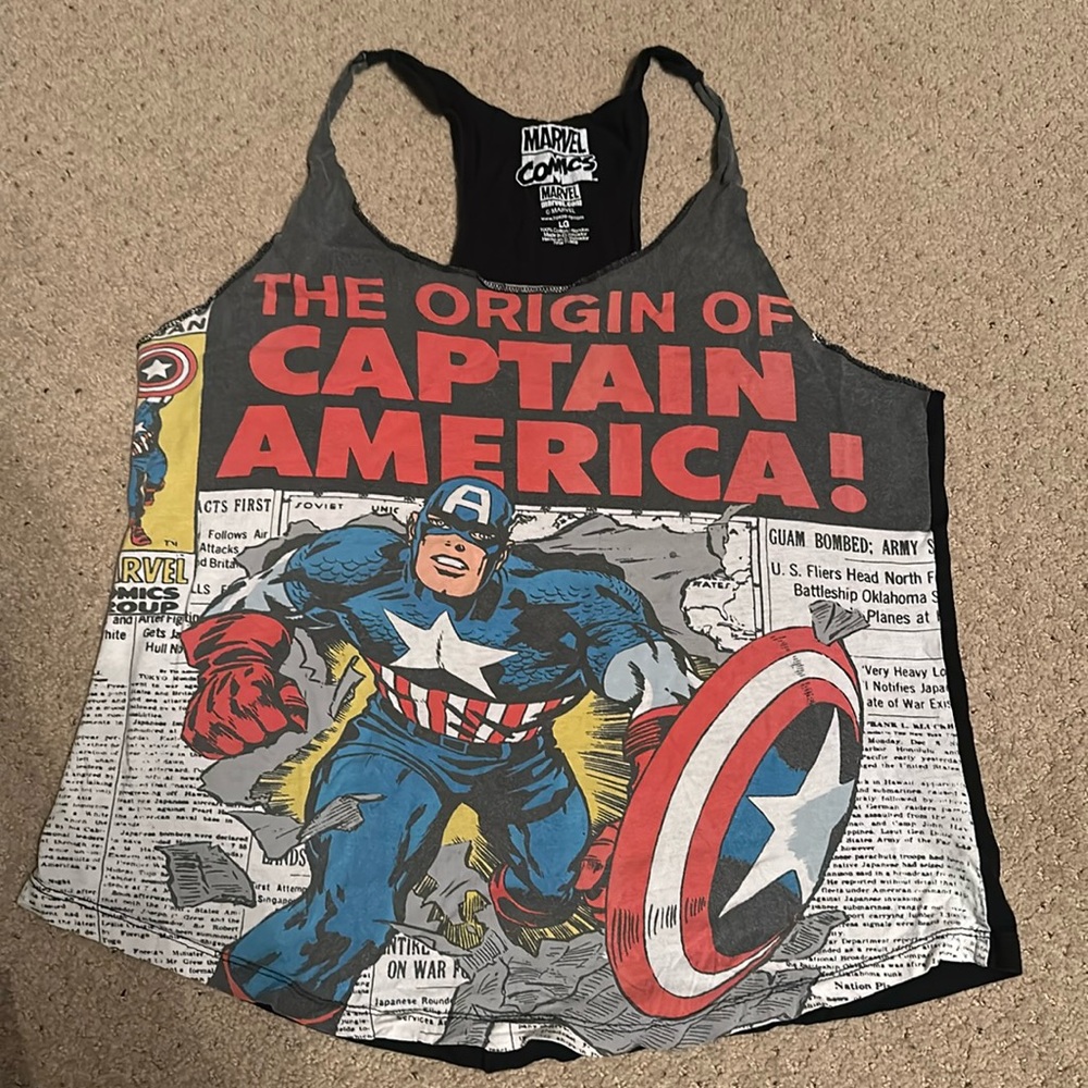 Marvel Captain America tank top